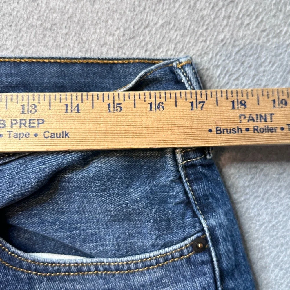 Levi's 527 Jeans Mens 34x34 (35x32) Blue Slim Bootcut Dark Wash Denim Western